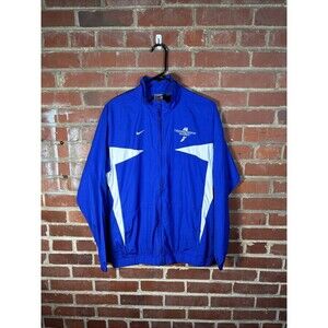 Christopher Newport Running Jacket Nike Fit Storm Blue Zip Jacket Medium